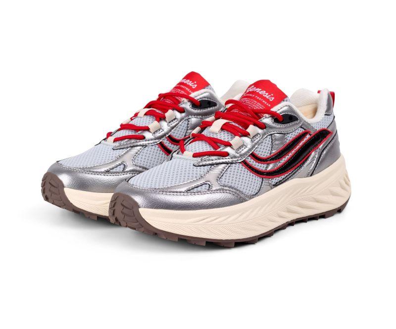 Genesis G-Eco 99 Bulky Silver Grey Sneaker Unisex silber grau